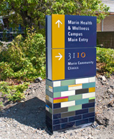 Health & Wellness Campus Sign
